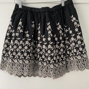 Ulla Johnson floral mini skirt